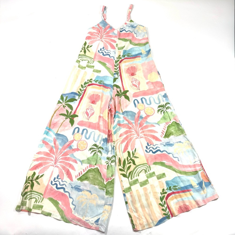 New Label Of Love Avalon Wide Leg Jumpsuit Size Small